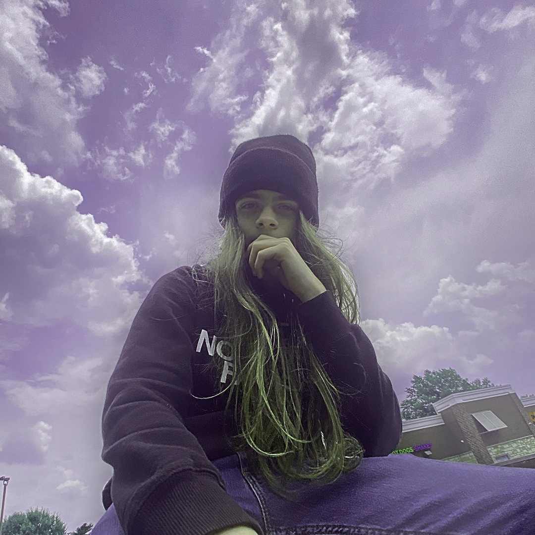 Me on a wall across from Cook Out in Ashland.